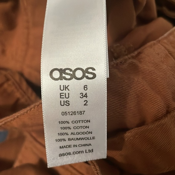 Asos High Waisted Baggy Peg Leg Pants - Picture 8 of 8